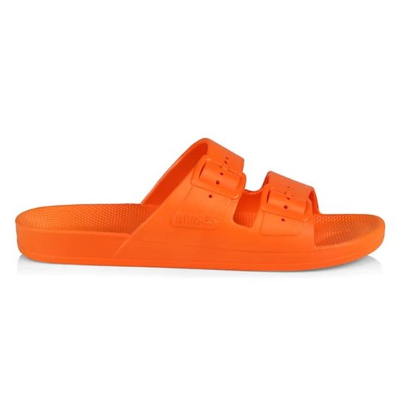 NWT Freedom Moses, Moses 2-Strap Slides Slippers Sandals - Picture 6 of 8